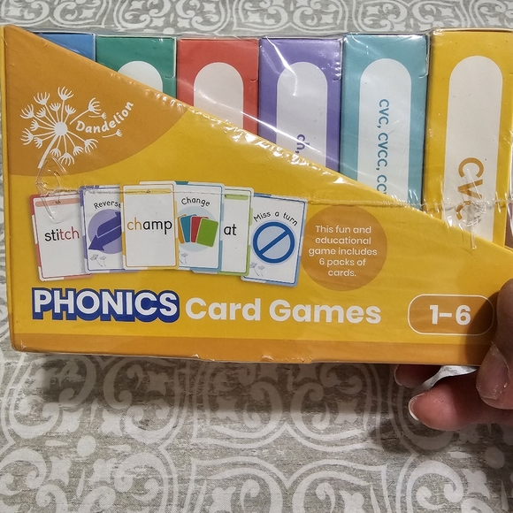 NIB Phonic Books Dandelion Card Games (Beginner Decodable) Reading $99 - Picture 3 of 10